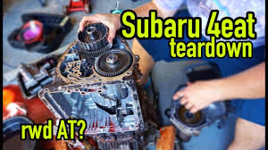 Tearing Down A Subaru Automatic Transmission Part 1