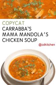 carrabba s mama mandola s en soup recipe