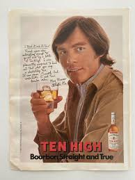 Пару постеров старой рекламы алкоголя. Американский бурбон Ten High Пару постеров старой рекламы алкоголя. Американский бурбон Ten High История,Алкоголь,Крепкие напитки,Реклама