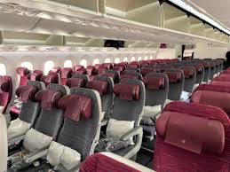 qatar airways 787 economy cl