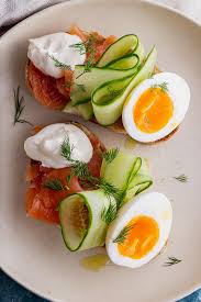 Easy and delicious breakfast recipe! Smoked Salmon Toasts With Cucumber Ribbons The Cook Report