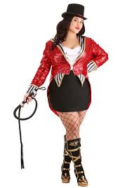 plus size y sequin ringmaster costume womens as shown 3x fun costumes
