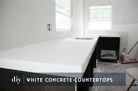 Diy White Concrete Countertops Chris