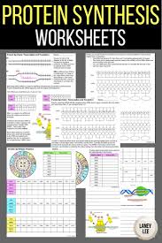 Biology corner dna coloring transcription and translation answer key from mrna and. Protein Synthesis Worksheet Pdf Answer Key In 2021 Middle School Science Biology Classroom Transcription And Translation