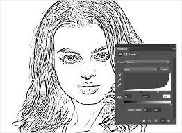 free line art photo tutorial
