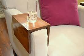 diy sofa armrest tray table