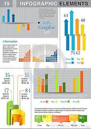 Infographic Presentation Template Graph Pie Infographic