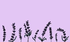 vector ilration lilac background