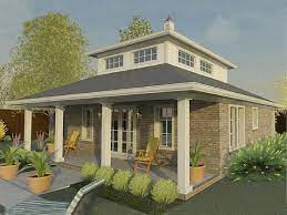 Pool House Plan With Living Quarters