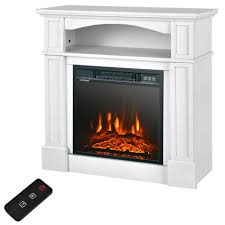1400w 32 Electric Fireplace Mantel Tv