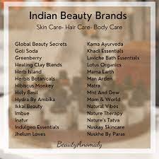 homegrown indian beauty brands