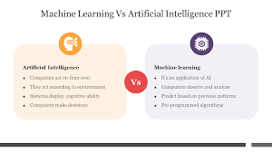 machine learning vs artificial