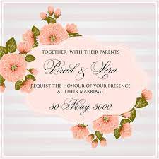 congratulations wedding invitation card