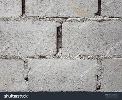 Lightweight Brick Without Plaster Unskilled Technician Stock