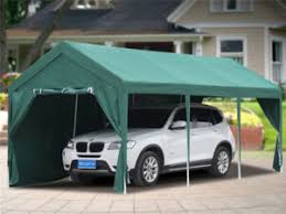 Tan car garage shelter built for the outdoors and all seasons; Xinbao Outdoors Professional Supplier Manufacturer Of Tents
