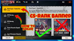 In addition, its popularity is due to the fact that it is a game that can be played by anyone, since it is a mobile game. Free Fire Clash Squad Rank Banned How To Solve Clash Squad Rank Banned Garena Free Fire Youtube