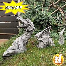 Dragon Sculpture Realistic Statue