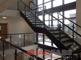 Glass Staircase Fabricated In Bradford