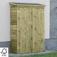 harrier wooden garden storage cabinet