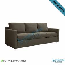 polyster brown 3 seater sofa at rs