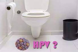 can hpv spread from a toilet seat