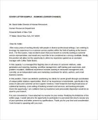 Cover Letter For Career Change Career Change Cover Letter