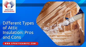 types of attic insulation pros and cons
