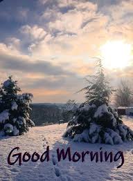 beautiful good morning winter images