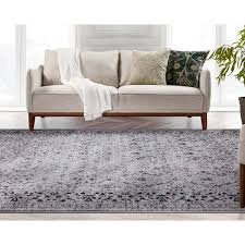 argos vine trellis border area rug