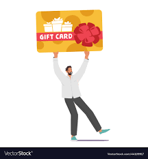huge gift certificate vector image