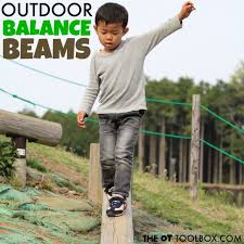 outdoor balance beam ideas the ot toolbox