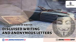 disguised writing and anonymous letters