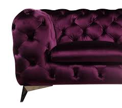 Clarke Love Seat In Purple 183352 L P