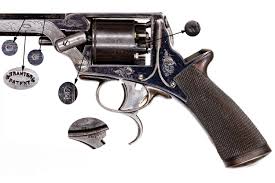 fine 3rd model tranter revolver near