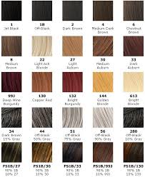 Black Africa Hair Clothing Hair Color Chart