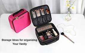 vanity case essential to be organized