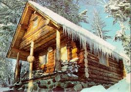how to build a small log cabin log