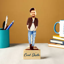 cool dude personalized caricature gift