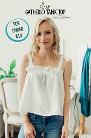 Maybe you would like to learn more about one of these? Diy Gathered Tank Top