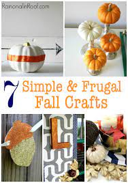 frugal fall crafts decorating ideas