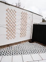 how to stencil a concrete patio