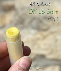 homemade natural lip balm recipe the