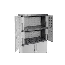 rubbermaid 7083 plastic storage cabinet