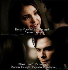 I never thought i would ever be happy again and then i met you. Vampire Diaries Love Quotes Damon Elena My Top 10 Elena Quotes About Damon Well Then Stop Loving Me Geishanagalayla