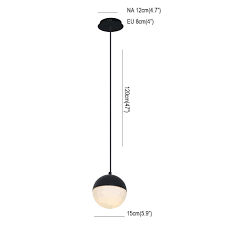 1 3 5 Light Mini Globe Pendant Light Ambient Light Diy Adjustable Black Gold E12 E14 Without Bulb Heparts