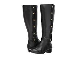Nine West Oreyan Wide Calf Black Leather View The Size Chart