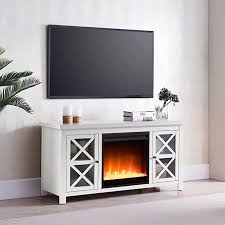 Tv Stand With Crystal Fireplace