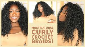 What kind of hair should you use for crochet braids? How To Get The Most Natural Looking Curly Crochet Braids Youtube