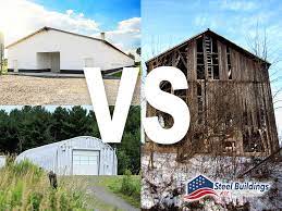 metal buildings vs wood buildings