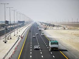 Straßenknotenpunkt in der abzweigung der wüstenstraßen amman bagdad, damaskus bagdad und damaskus kuwait … Mafraq Ghuwaifat Highway Renamed Shaikh Khalifa Road Transport Gulf News